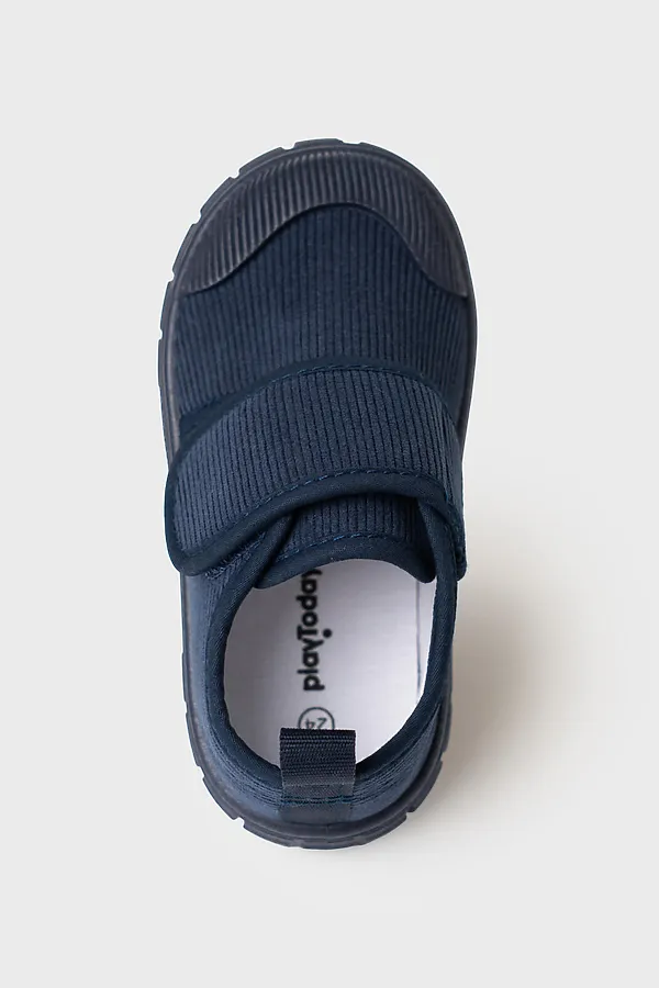 Полуботинки для мальчиков PLAYTODAY, тёмно-синий - фото 2