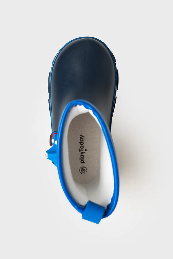Сапоги для мальчиков PLAYTODAY, тёмно-синий - фото 2