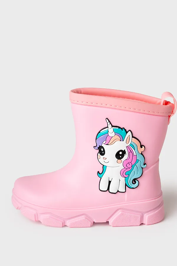 Сапоги для девочек PLAYTODAY, розовый - фото 2
