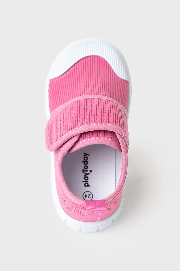 Полуботинки для девочек PLAYTODAY, розовый - фото 2