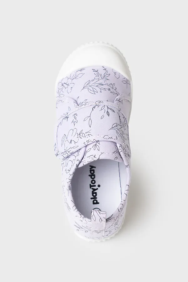Полуботинки для девочек PLAYTODAY, светло-сиреневый - фото 2