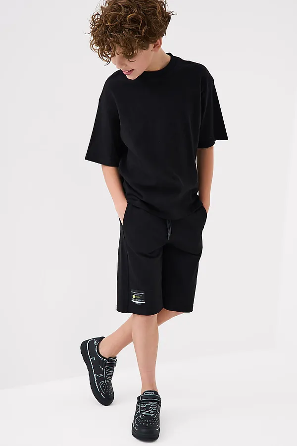 Полуботинки для мальчиков PLAYTODAY, черный - фото 2