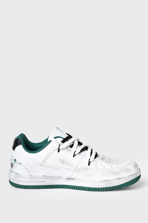 Полуботинки для мальчиков PLAYTODAY, белый,черный,зеленый - фото 2