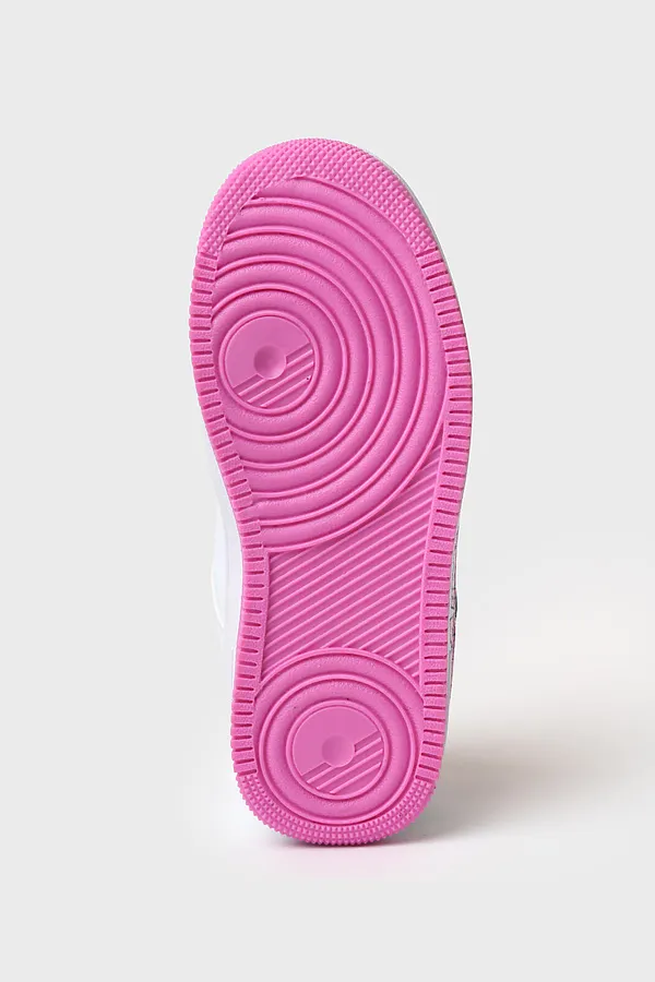 Полуботинки для девочек PLAYTODAY, белый,розовый - фото 2