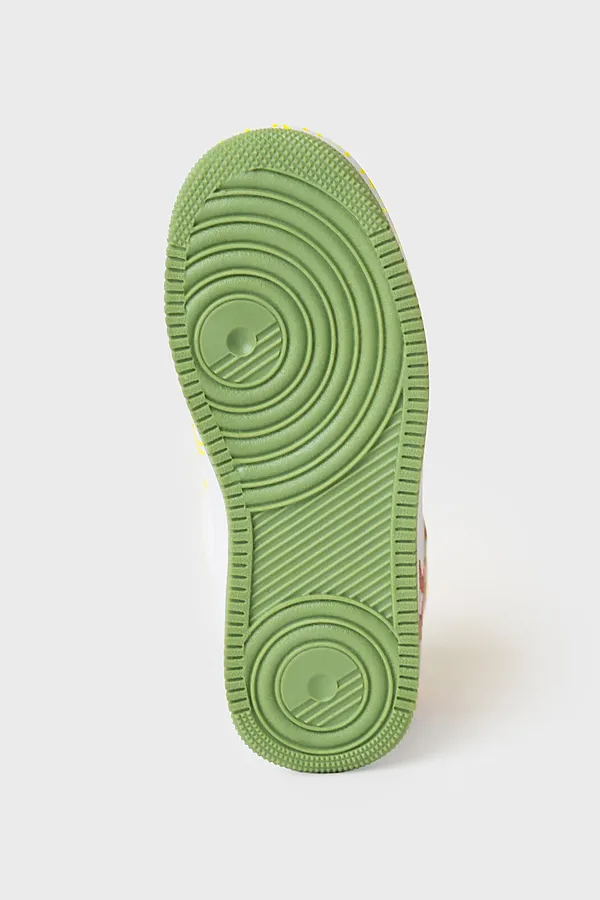 Полуботинки для мальчиков PLAYTODAY, белый,зеленый - фото 2