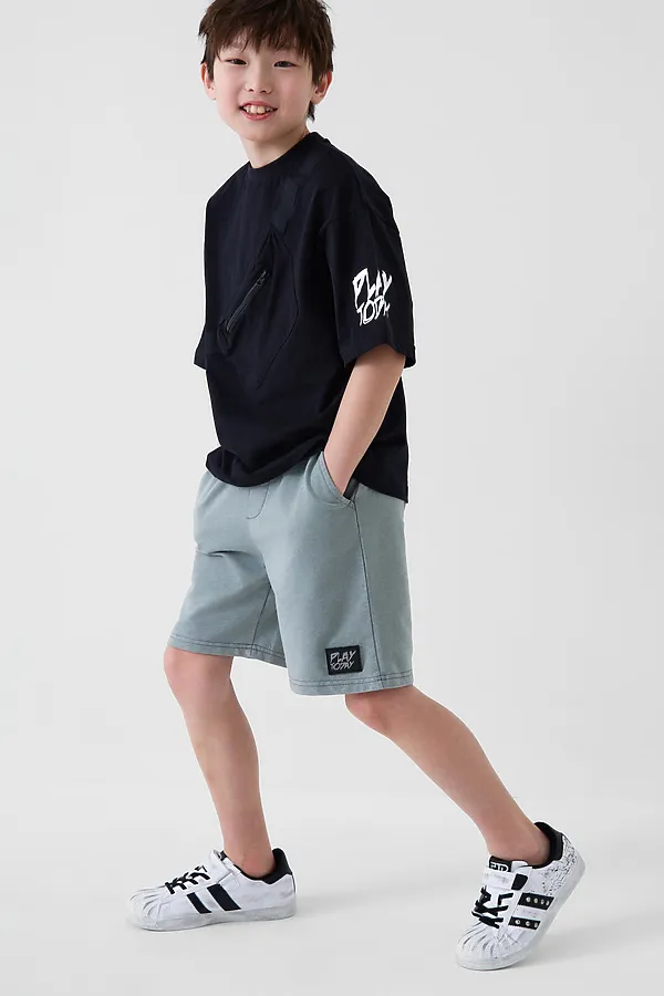 Полуботинки для мальчиков PLAYTODAY, белый,черный - фото 2