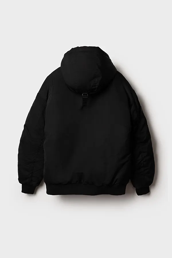 Куртка текстильная с полиуретановым покрытием для мужчин PLAYTODAY, черный - фото 2