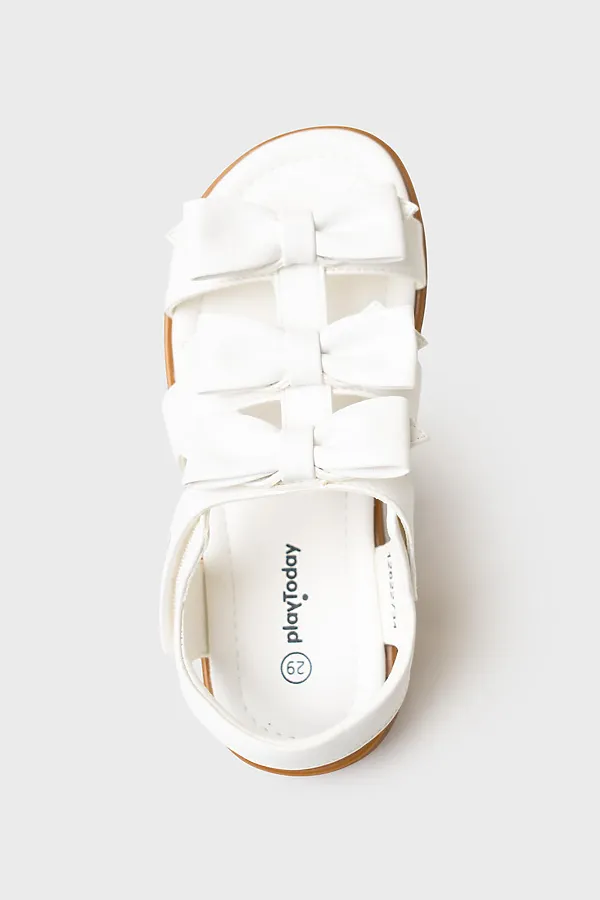 Сандалии для девочек PLAYTODAY, белый - фото 2