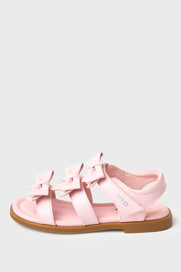 Туфли открытые для девочек PLAYTODAY, розовый - фото 2