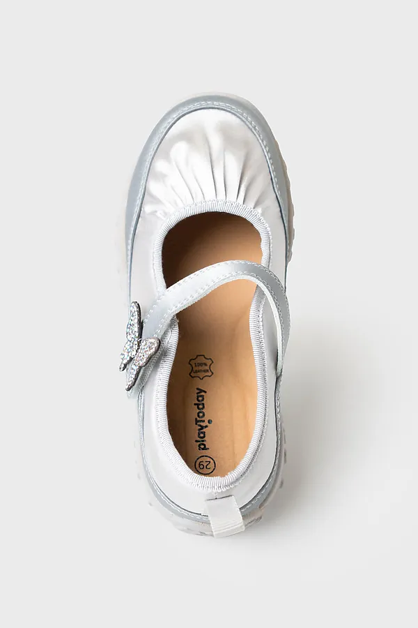 Туфли для девочек PLAYTODAY, серый - фото 2