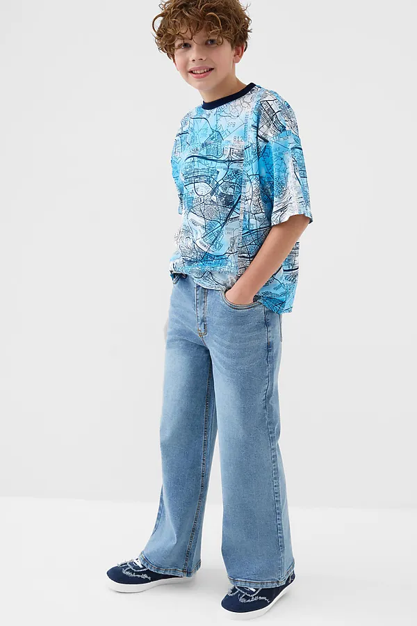 Полуботинки для мальчиков PLAYTODAY, тёмно-синий - фото 2