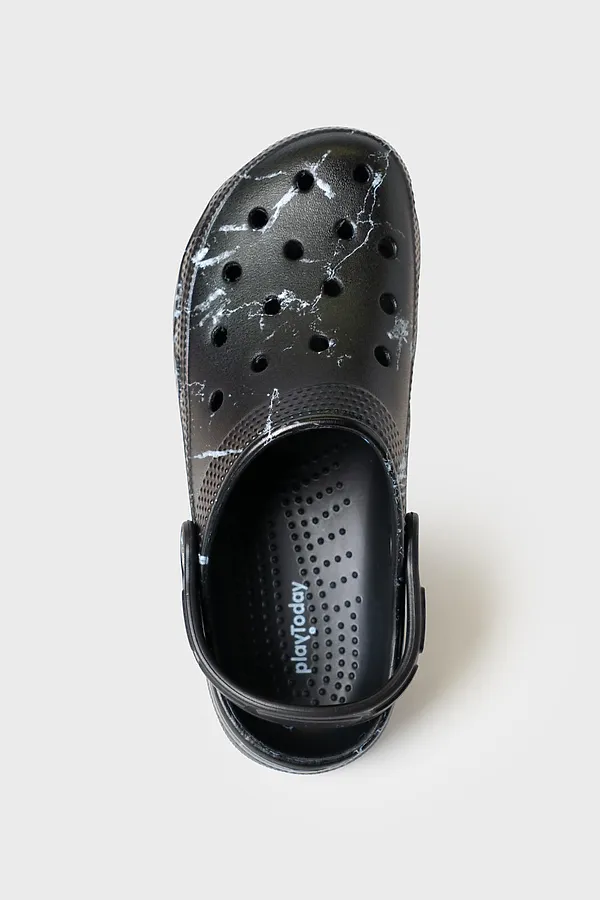 Сабо для девочек PLAYTODAY, черный,белый - фото 2