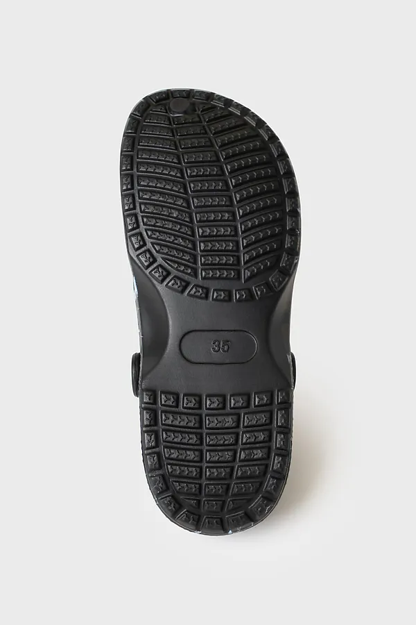 Сабо для девочек PLAYTODAY, черный,белый - фото 2