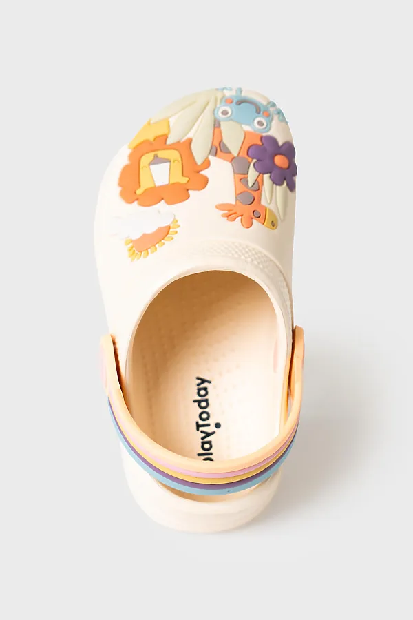 Сабо для девочек PLAYTODAY, разноцветный - фото 2