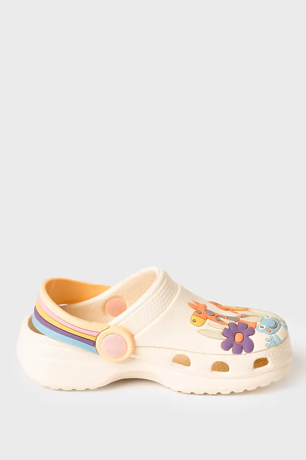 Сабо для девочек PLAYTODAY, разноцветный - фото 2