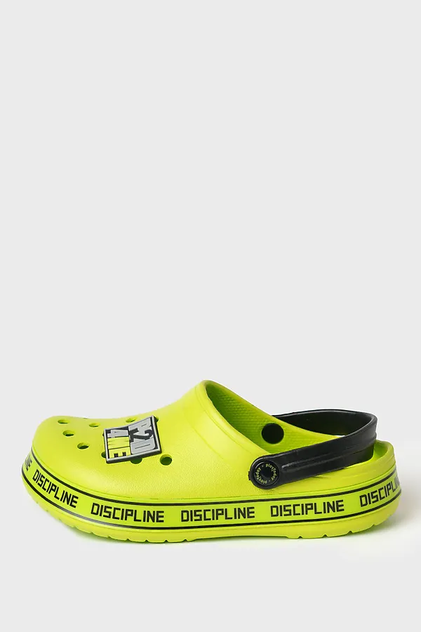 Сабо для мальчиков PLAYTODAY, зеленый,черный - фото 2