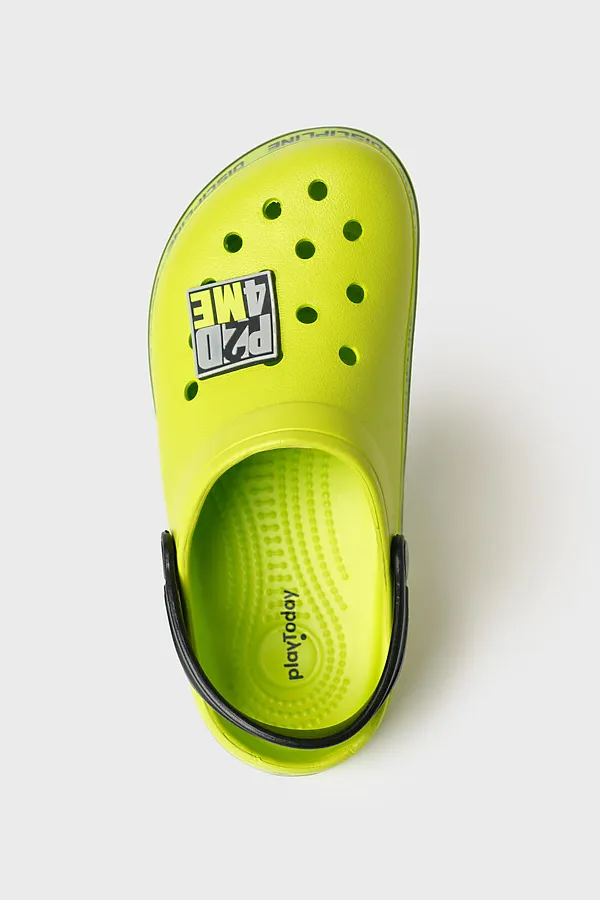 Сабо для мальчиков PLAYTODAY, зеленый,черный - фото 2