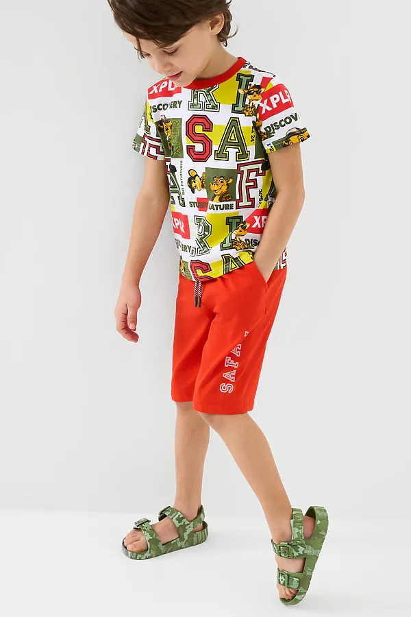 Пантолеты для мальчиков PLAYTODAY, хаки - фото 2