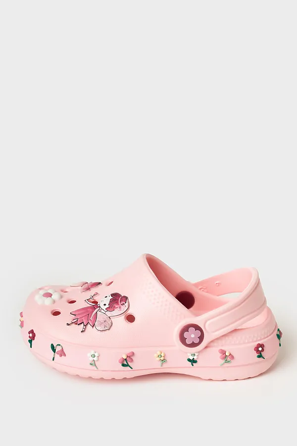 Сабо для девочек PLAYTODAY, розовый - фото 2