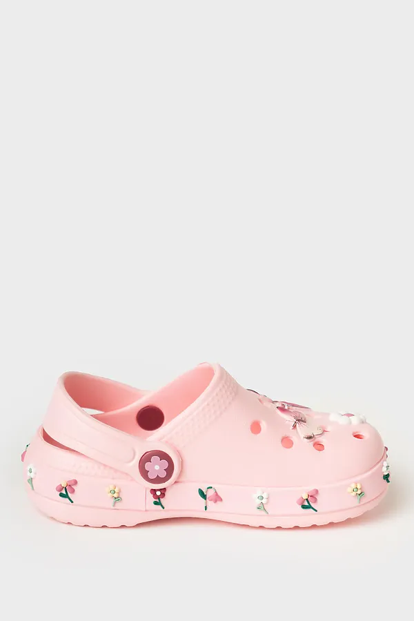 Сабо для девочек PLAYTODAY, розовый - фото 2