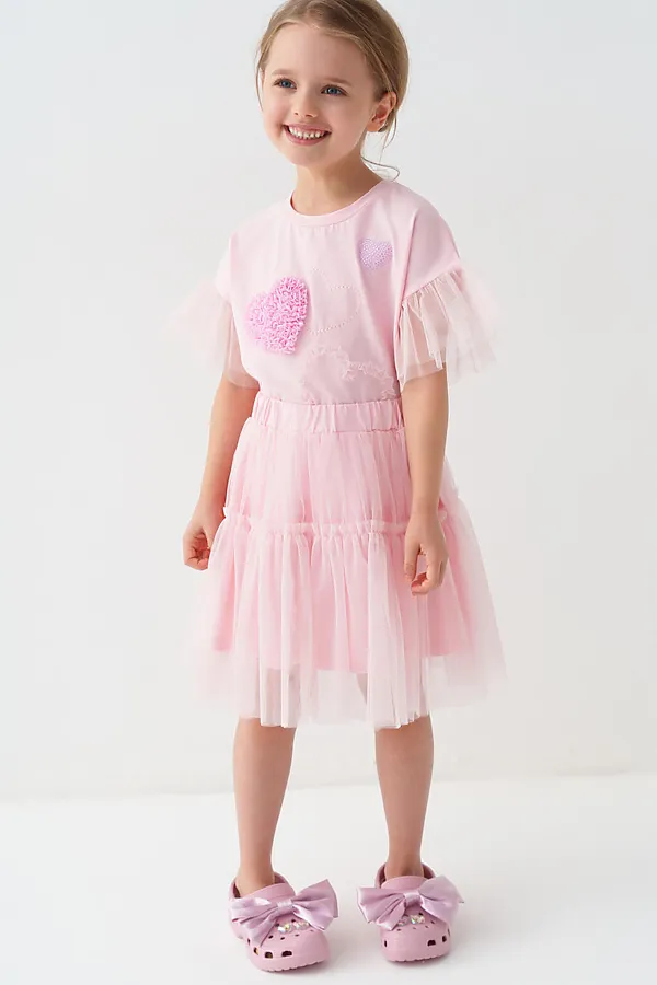 Юбка PLAYTODAY, светло-розовый - фото 2