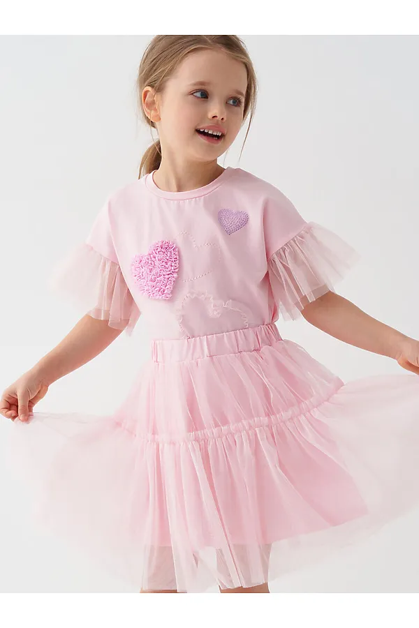 Юбка PLAYTODAY, светло-розовый - фото 2