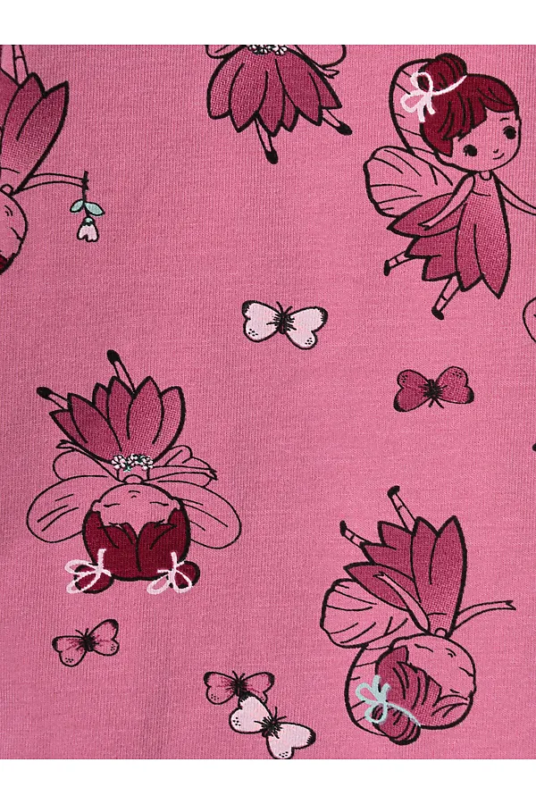 Джемпер детский трикотажный для девочек (футболка с длинными рукавами) PLAYTODAY, разноцветный - фото 2