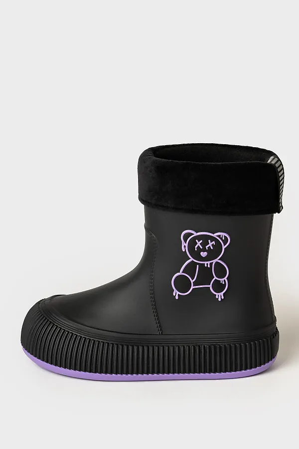 Сапоги для девочек PLAYTODAY, черный - фото 2