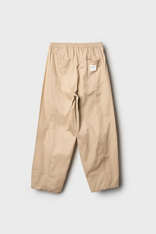 Брюки текстильные для девочек PLAYTODAY, бежевый - фото 2