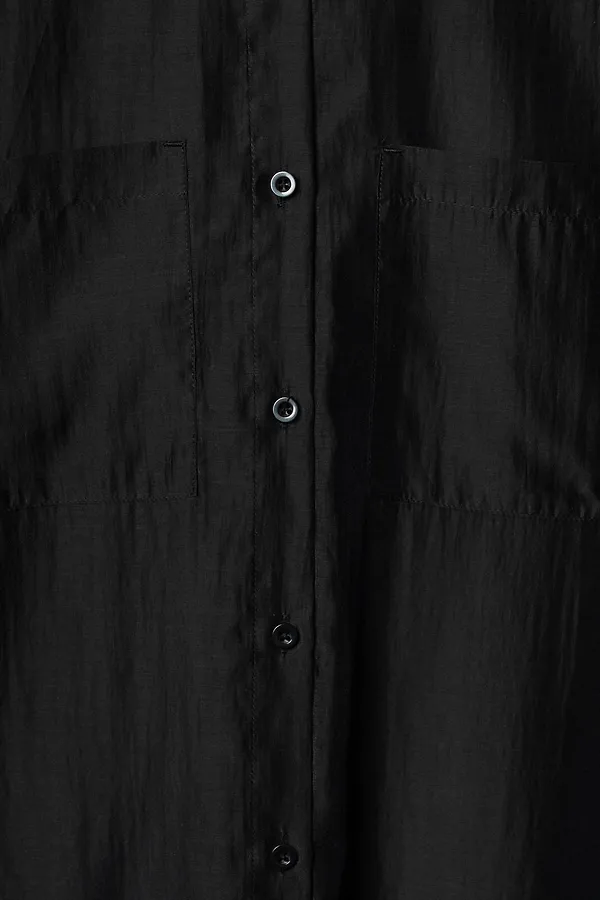 Рубашка текстильная для женщин PLAYTODAY, черный - фото 2