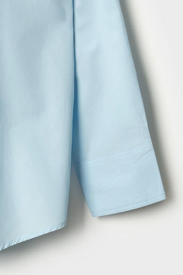 Рубашка текстильная для женщин PLAYTODAY, голубой - фото 2