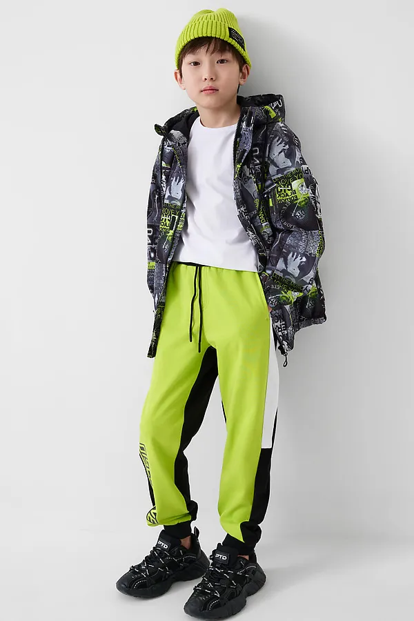 Шапка трикотажная для мальчиков PLAYTODAY, светло-зеленый - фото 2