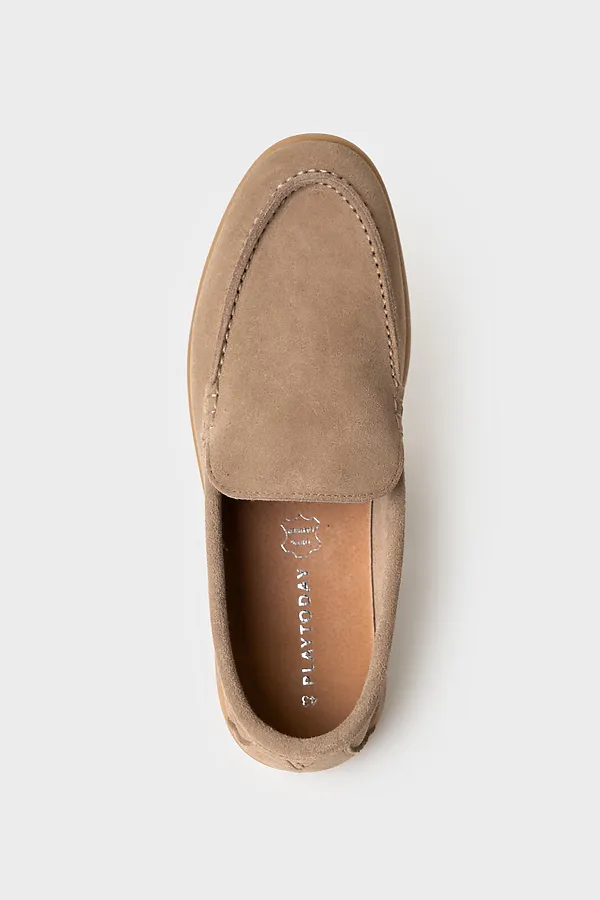 Полуботинки мужские PLAYTODAY, бежевый - фото 2
