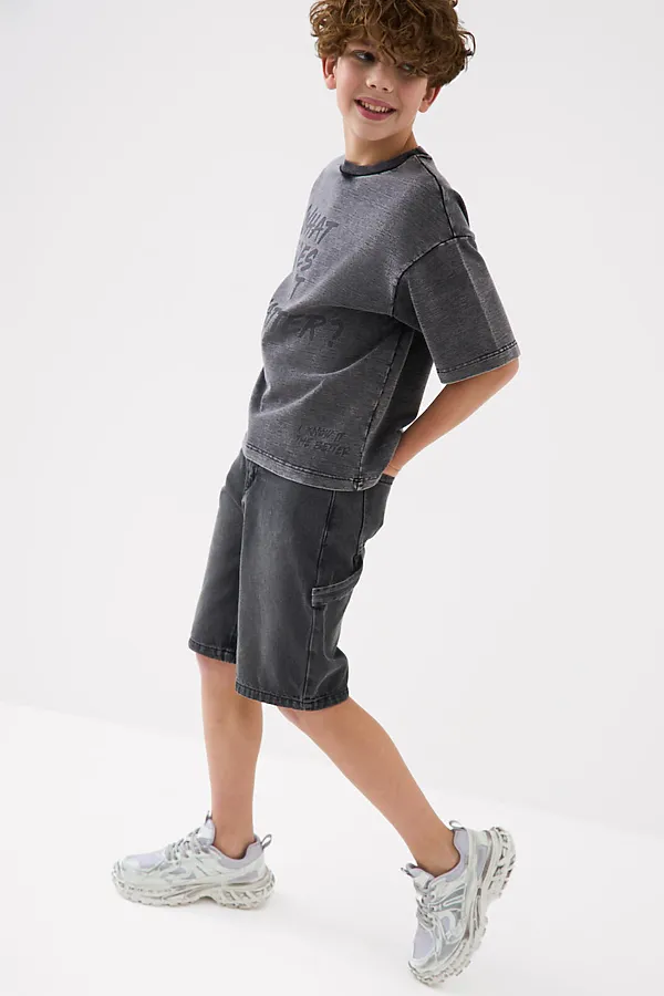 Полуботинки для мальчиков PLAYTODAY, серый - фото 2