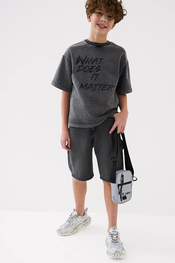 Полуботинки для мальчиков PLAYTODAY, серый - фото 2