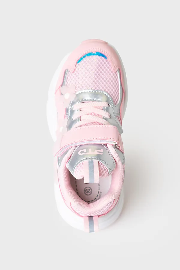 Полуботинки для девочек PLAYTODAY, розовый - фото 2