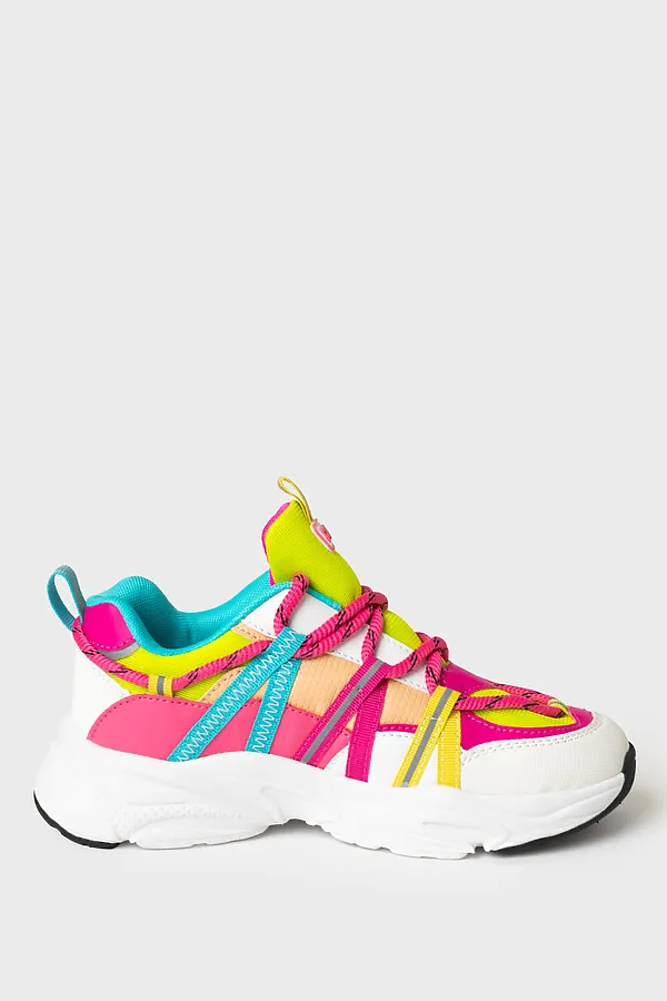 Полуботинки для девочек PLAYTODAY, разноцветный - фото 2