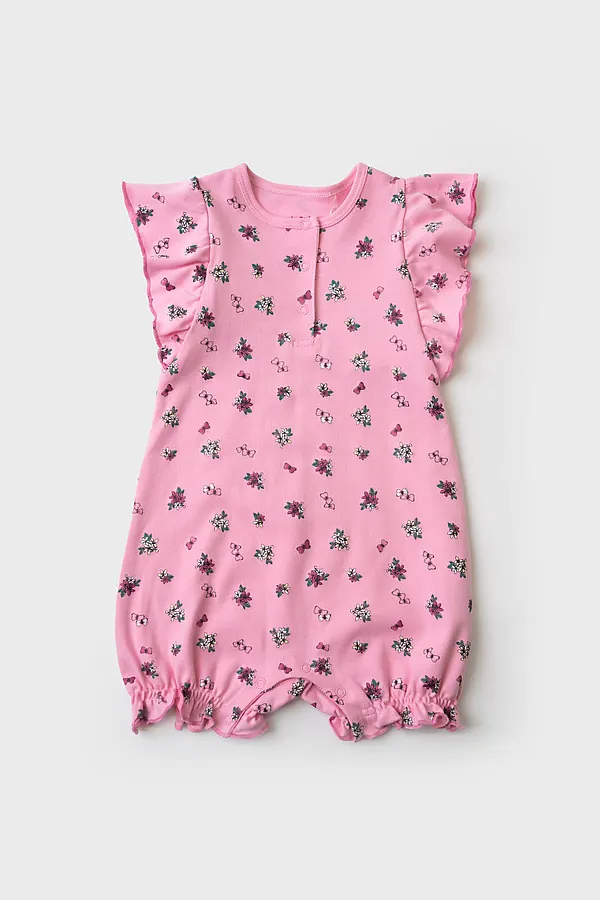 Песочник детский трикотажный для девочек PLAYTODAY, разноцветный - фото 2