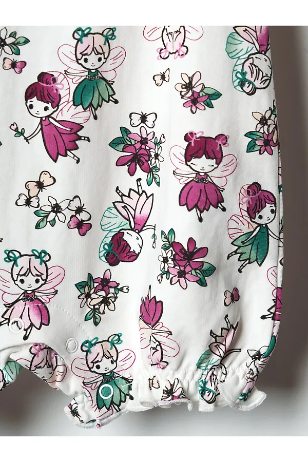 Песочник детский трикотажный для девочек, 2 шт в комплекте PLAYTODAY, разноцветный - фото 2