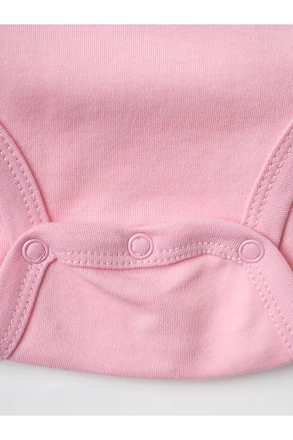 Боди детское трикотажное для девочек, 2 шт в комплекте PLAYTODAY, разноцветный - фото 2