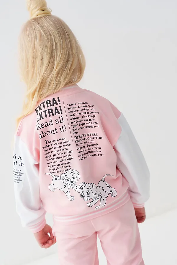 Толстовка трикотажная для девочек PLAYTODAY, белый,светло-розовый - фото 2