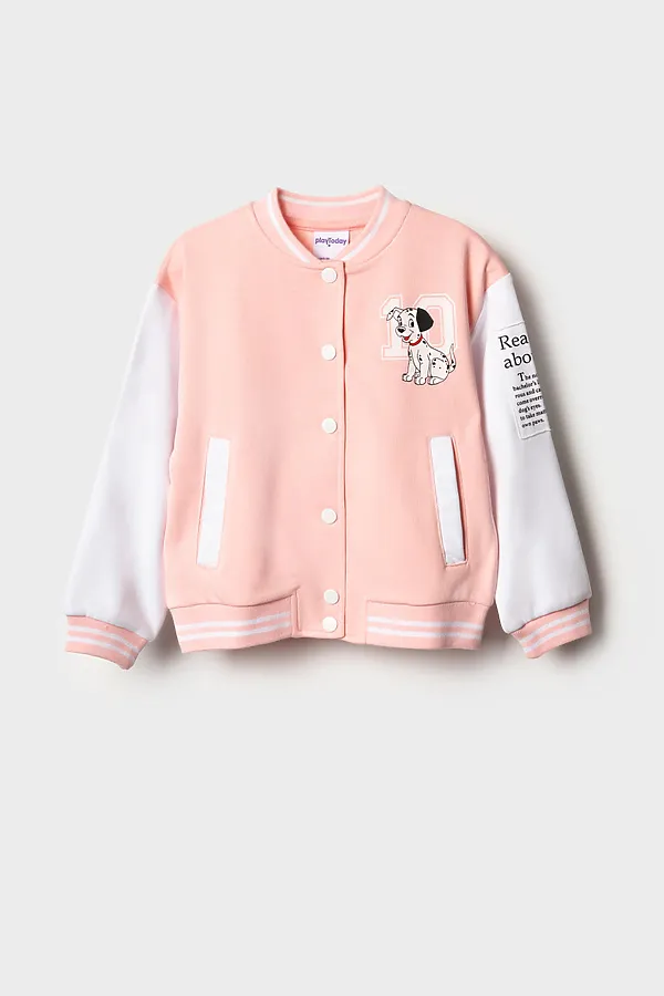 Толстовка трикотажная для девочек PLAYTODAY, белый,светло-розовый - фото 2