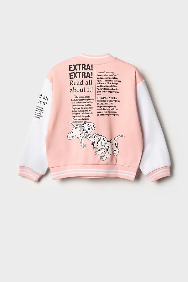 Толстовка трикотажная для девочек PLAYTODAY, белый,светло-розовый - фото 2