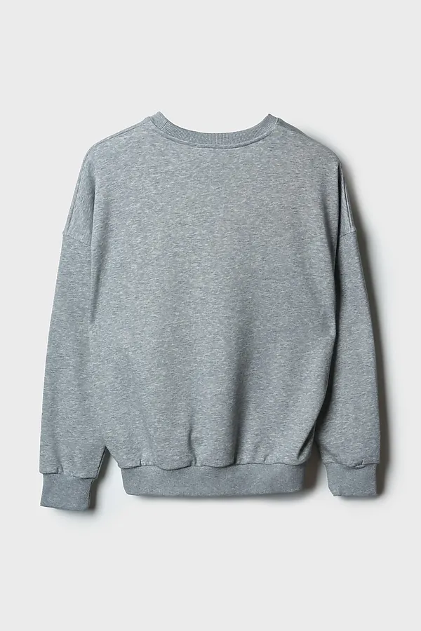 Толстовка трикотажная для женщин PLAYTODAY, серый меланж - фото 2