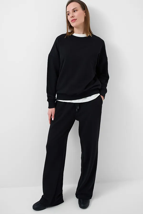 Толстовка трикотажная для женщин PLAYTODAY, черный - фото 2