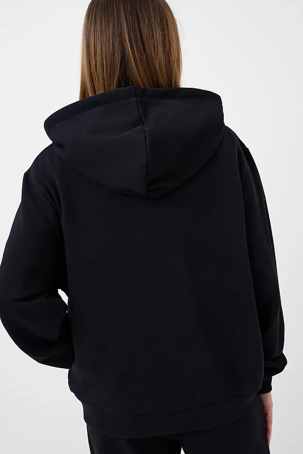 Толстовка трикотажная для женщин PLAYTODAY, черный - фото 2