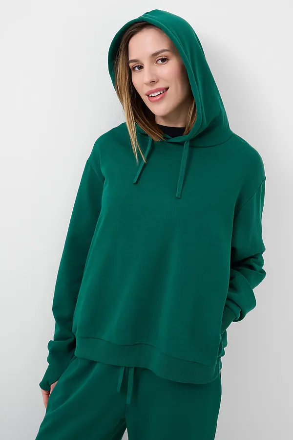 Толстовка трикотажная для женщин PLAYTODAY, зеленый - фото 2
