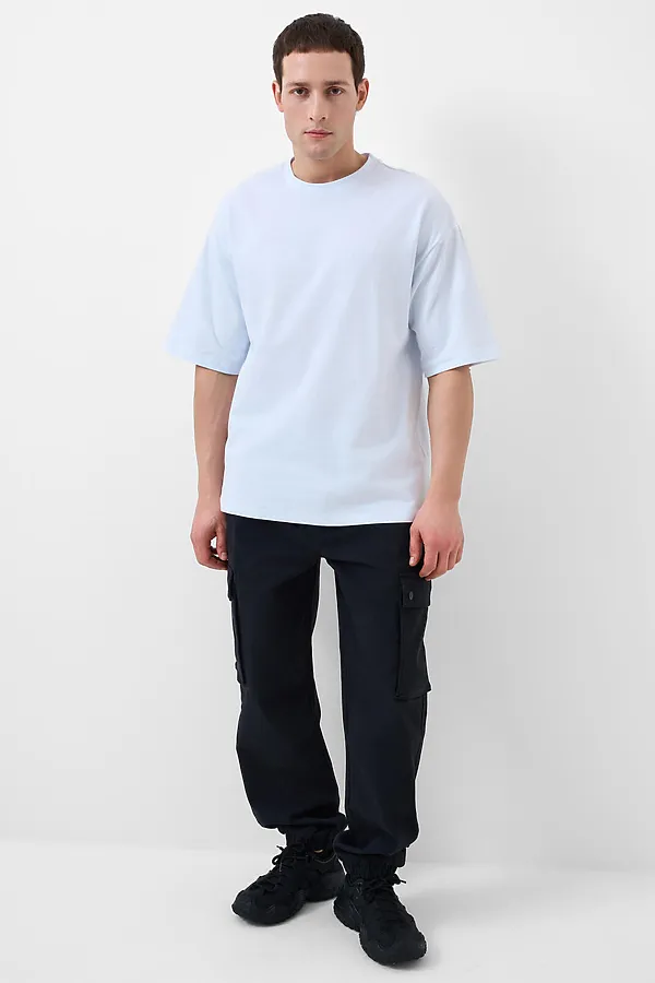 Фуфайка трикотажная для мужчин (футболка) PLAYTODAY, белый - фото 2