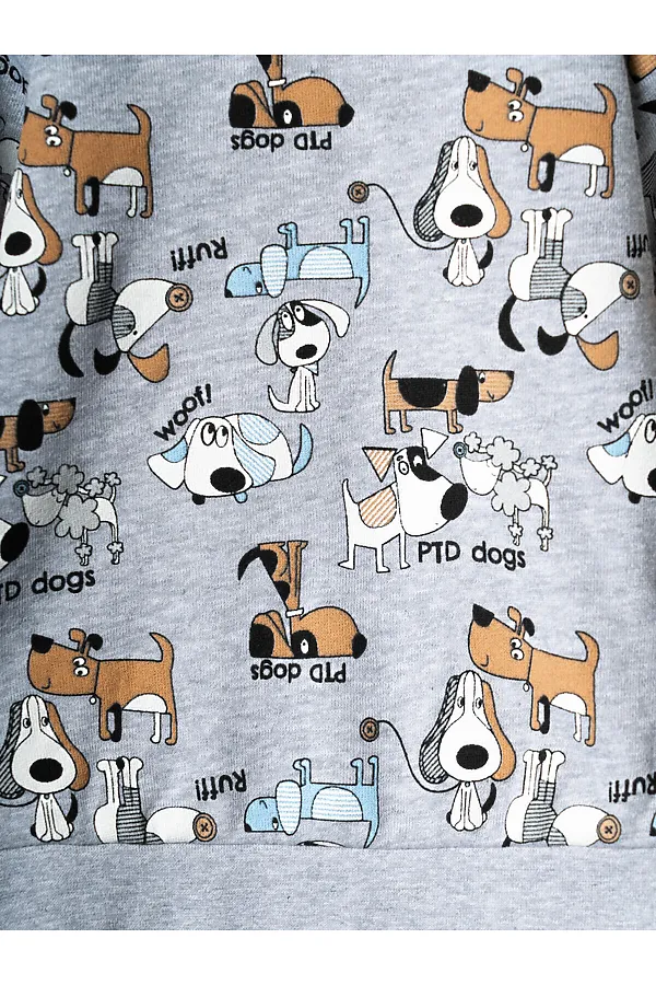 Комплект детский трикотажный для мальчиков: толстовка, брюки PLAYTODAY, разноцветный - фото 2