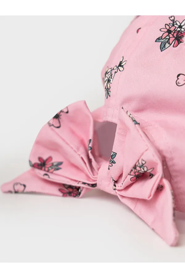 Кепка детская текстильная для девочек PLAYTODAY, разноцветный - фото 2